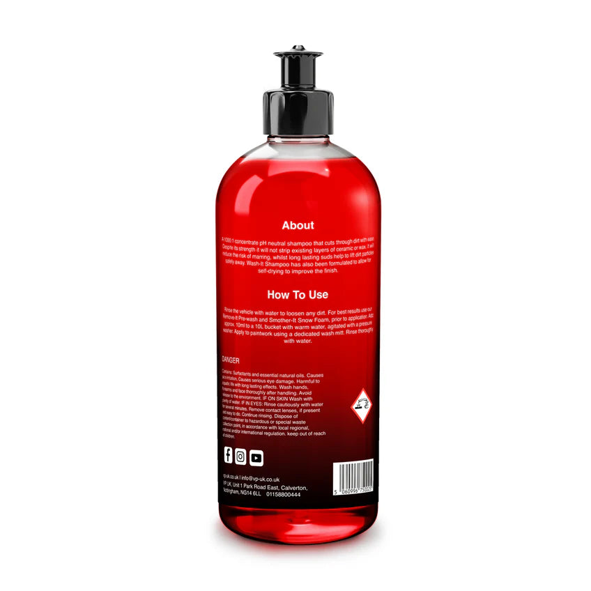 Wash-It Concentrated PH Neutral Car Shampoo