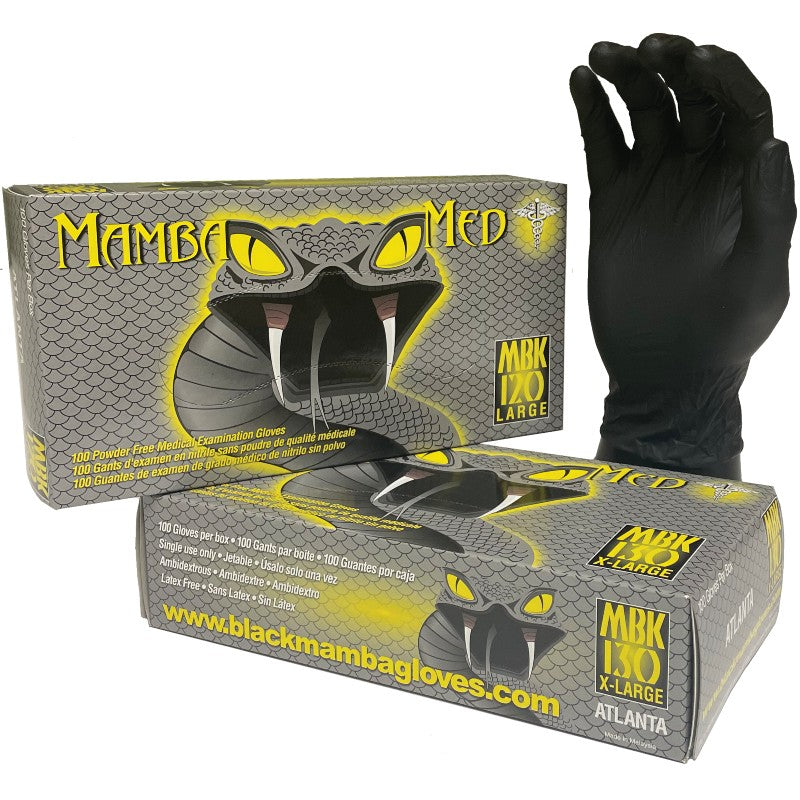 Black Mamba MED Disposabale Nitrile Gloves