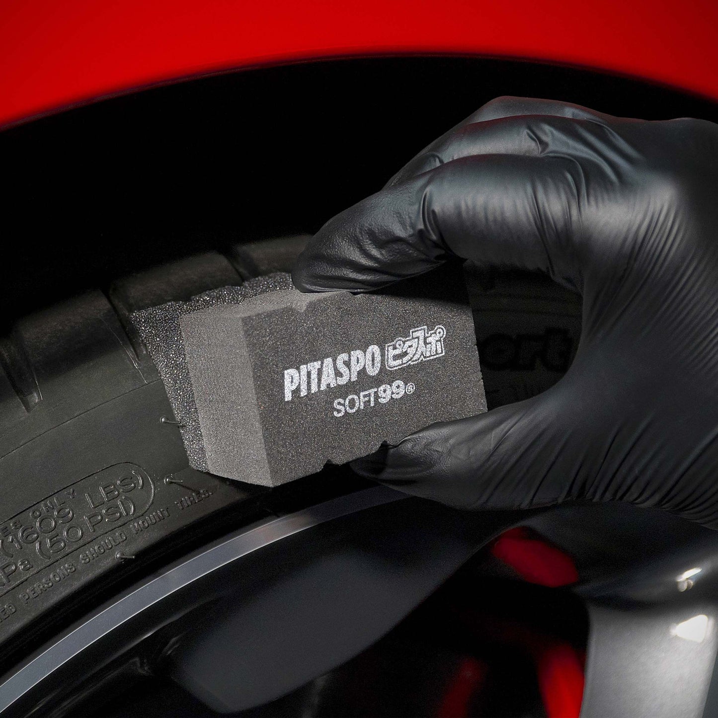 Soft99 | Pitaspo Profiled Tyre Sponge Twin Pack